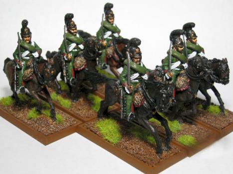 Perry FN39 French Napoleonic Chasseurs a Cheval by ipaintminiatures