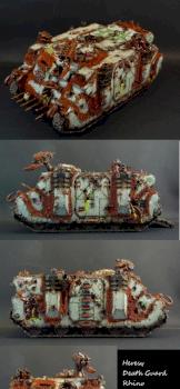 Heresy Death Guard Rhino by Xcorac