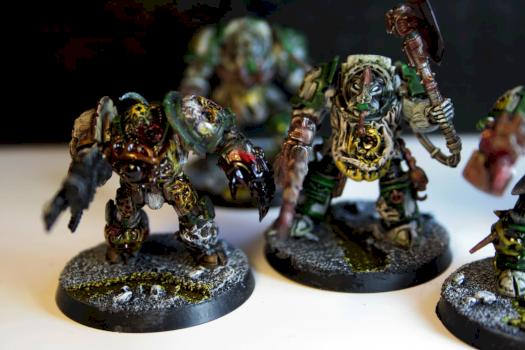 Death Guard Terminators by AgnostosTheos