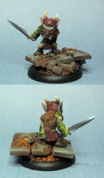 Red Cap Goblin Strike by Kara Jane