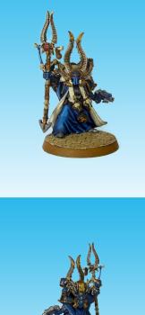 Ahriman of the Thousand Sons by Grizzlybeer