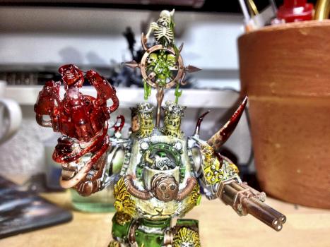 Nurgle Contemptor by AgnostosTheos