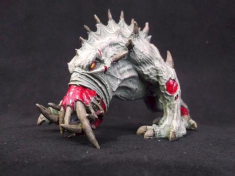 Giant spined chaos beast by Engrimmvh