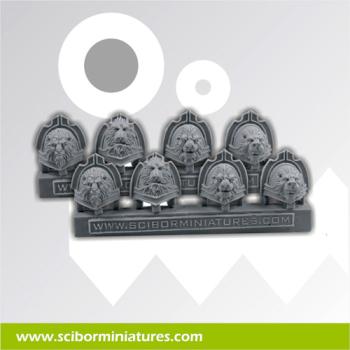 Lion Shoulderpads conversion parts by Scibor