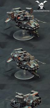 Space Wolves Land Speeder by Jolly Roger Studio
