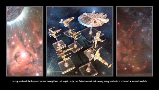Rebel fleet and space mats by richardb