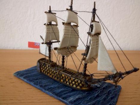 British Second Rate Ship of the Line by Easy Paint
