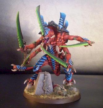 Tyranid Swarmlord by Arson Fire