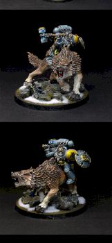 Space Wolves Thunderwolf Cavalry by Modelling Art Studio
