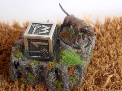 Witch hunter & hound - Turncounter by Warhammer-Weib