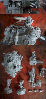 Stompa orc Ork titan war machine unique magnetic romowable by turbo