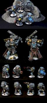 Space Wolves Long Fangs by Modelling Art Studio