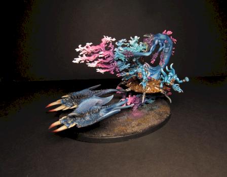 Exalted Flamer of Tzeentch by webwaypainting