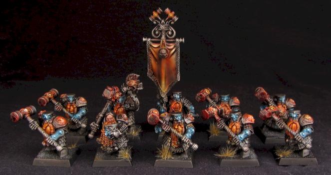 Dwarf Hammerers by medows