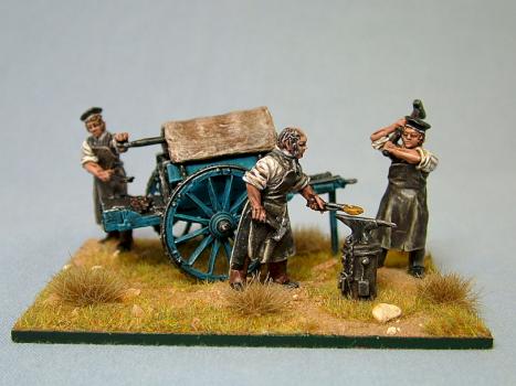 Napoleonic British Field Forge by mataius