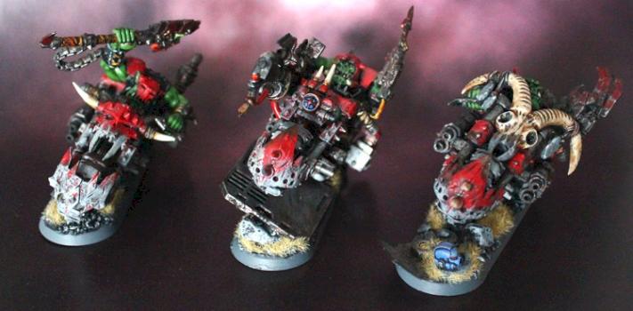Orks nobs on bike by Wyand