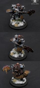 The Butcher of Khardov Khador Warcaster by Jolly Roger Studio