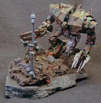 Forge World Nurgle Death Guard Contemptor by greeble