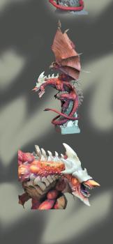 some kind of dragon by german paintress