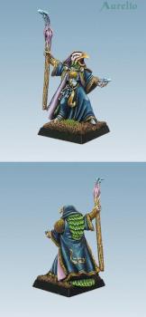 Tzeentch Sorcerer Champion by aurelio