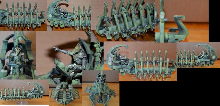 Warhammer 40k Necron Ghost/Doomsday ark by bobflow