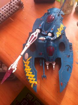 Eldar fire prism by Swoopinghawk