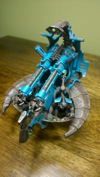 Necron Annihilation Barge by ryleh