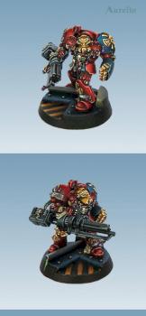 Space Hulk Terminator Brother Leon by aurelio