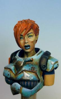 space woman by marc. c
