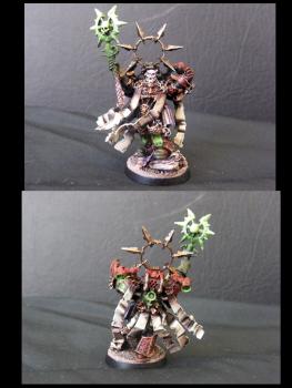 Chaos Space Marine Dark Apostle by Tommytanka