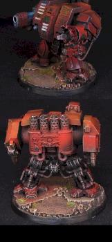 Space Marine Venerable Dreadnought by Niordd