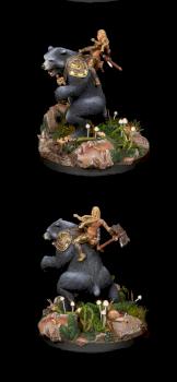 AxFaction - The forest guardian & Broadfoot by patttttry85