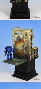 Eldar Farseer vs Poor Ultramarine by B-art