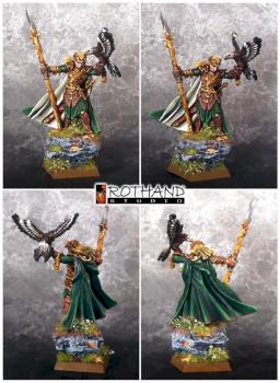 Elf King / Wood Elves Noble by Kseronarogu