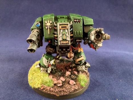 40k Dark angels dreadnought by nzd31155
