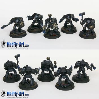Carcharodons Assault Terminators by MadFlyArtStudio