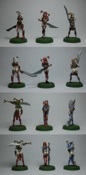 Female wardancers (Fianna) by GON