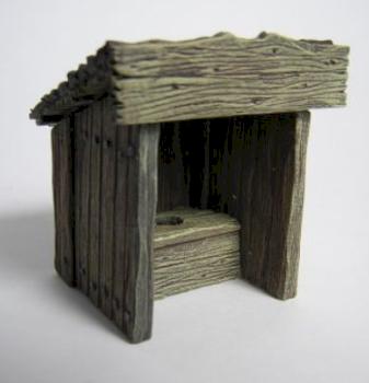Privy (door removed) by Franklin Zafarelli