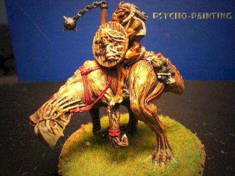 Tiermenschenreiter auf Knarloc by psychopainting
