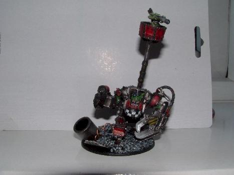 ork nob in mega armour by borgut