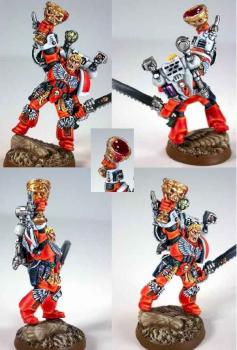Blood Angel Sanguinary Hight Priest by thecheesefactory