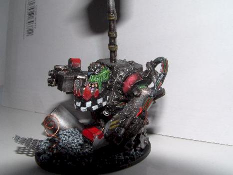 ork nob in mega armour by borgut