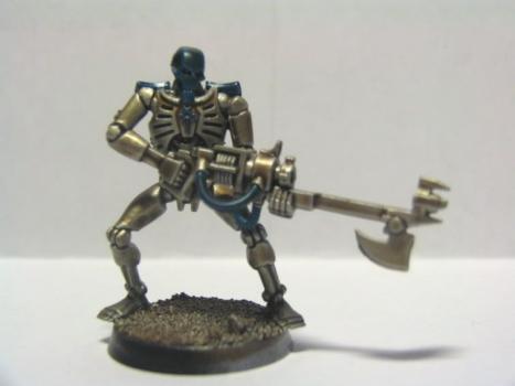 Necron Warrior by pamppu