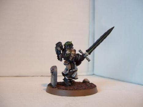 Black Templars Emperor's Champion by Andromidius