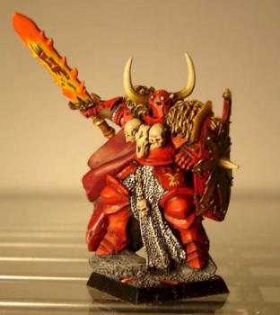 seigneur de khorne (figurine d'archaon a pied) by harrison