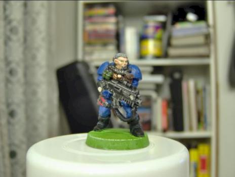 Space Marine Scout by Caedar