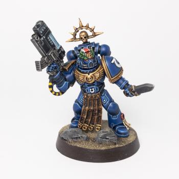 Ultramarine Lieutenant by lorenzolsp