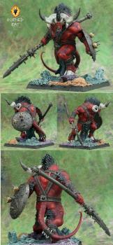 Ogroid Myrmidon of Khorne by rohatakrysa