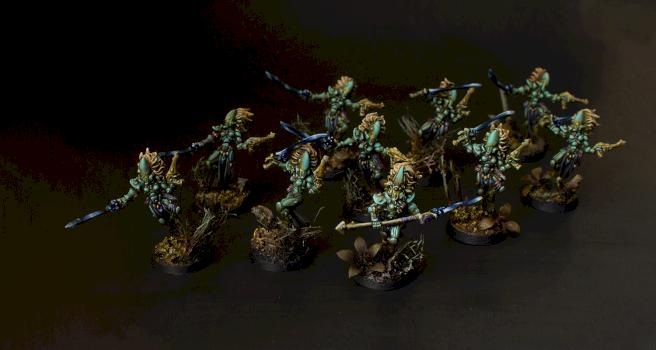 Craftworld Eldar Howling Banshees Squad by Shadenuat