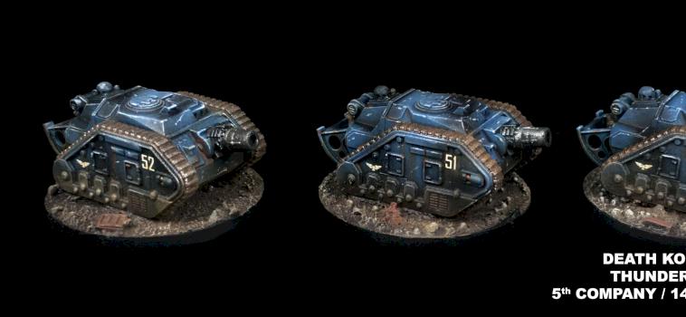 6mm DKOK Thunderer Leman Russ Tank by KhanVonKrieg
